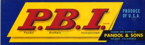 P.B.I.  Pandol Brothes Incorporated 